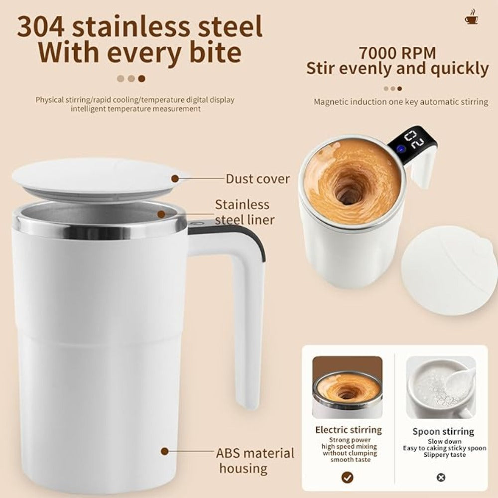 Electric Coffee Stirrer Cup