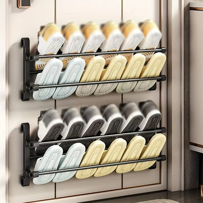 Foldable Wall - Mounted Slippers Organizer - HazMarket