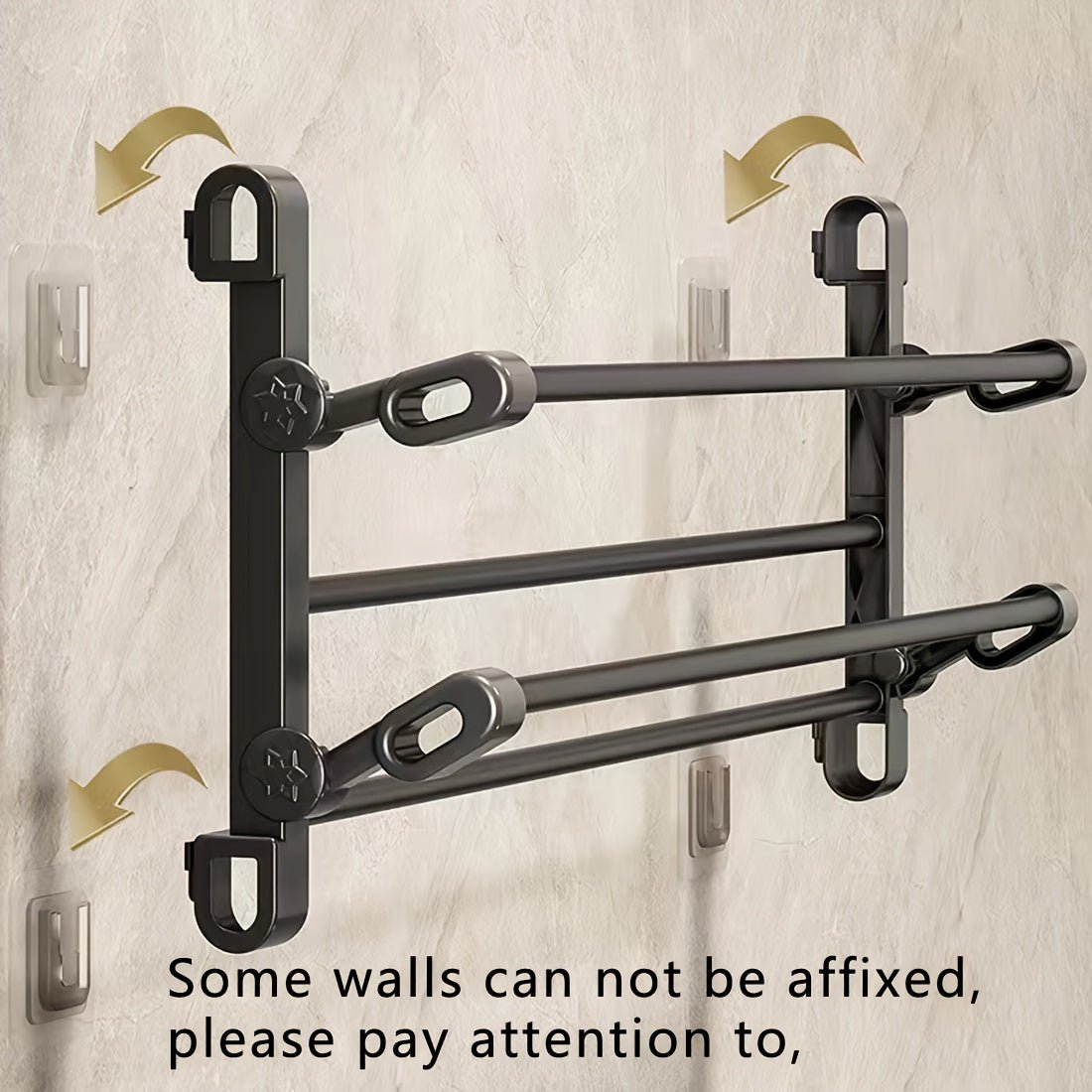 Foldable Wall - Mounted Slippers Organizer - HazMarket