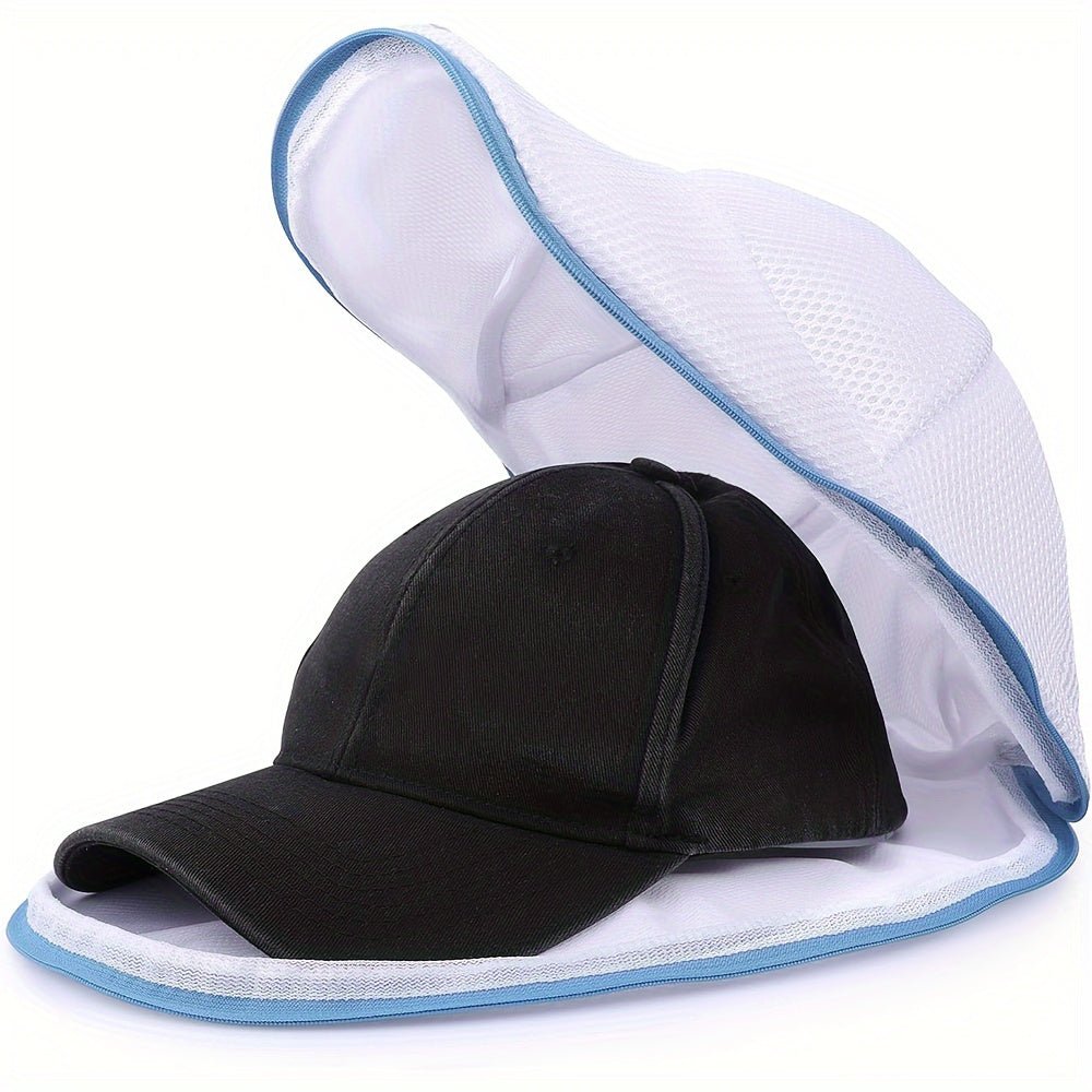 Hat Cleaning Kit with Zippered Polyester Mesh Bag with Hat Holder - HazMarket