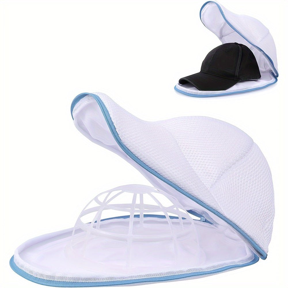 Hat Cleaning Kit with Zippered Polyester Mesh Bag with Hat Holder - HazMarket