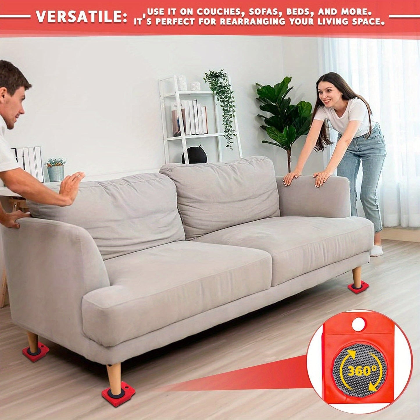 Heavy - duty Furniture Lifting Roller - HazMarket