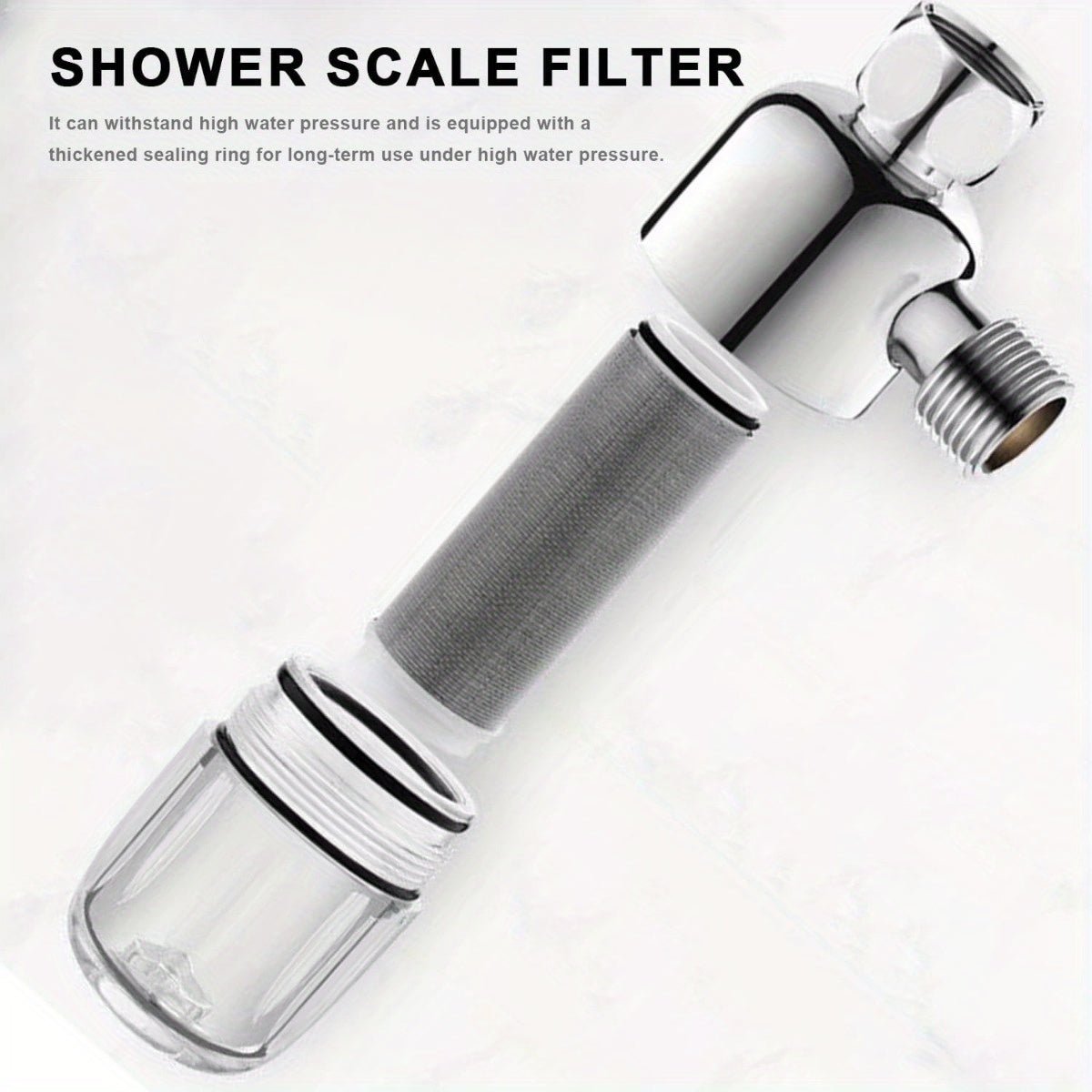 High - Pressure Pre - Filter Water Purifier for Showers, Sinks, and Washing Machines - HazMarket