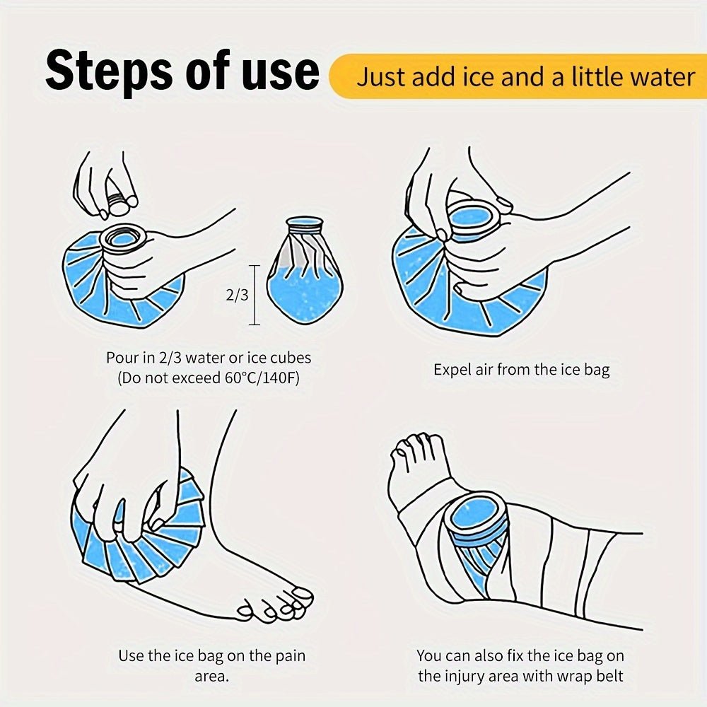 Ice Bag Cold Compress Pack - HazMarket