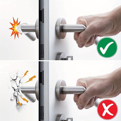 Invisible Anti - collision Wall Silent Door Handle - HazMarket