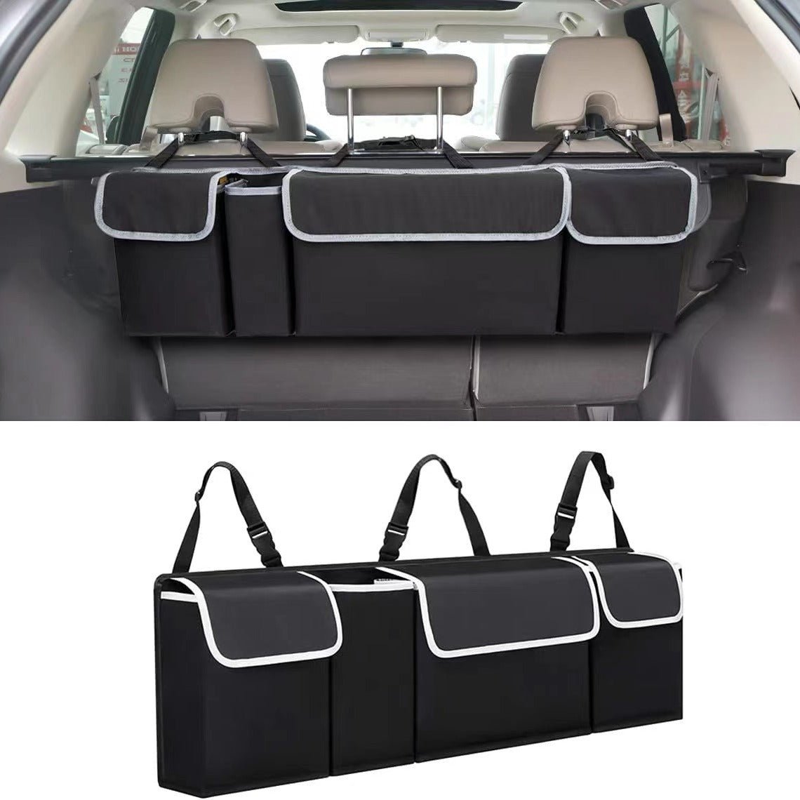 Large Capacity Car Seat Back Storage Bag - HazMarket