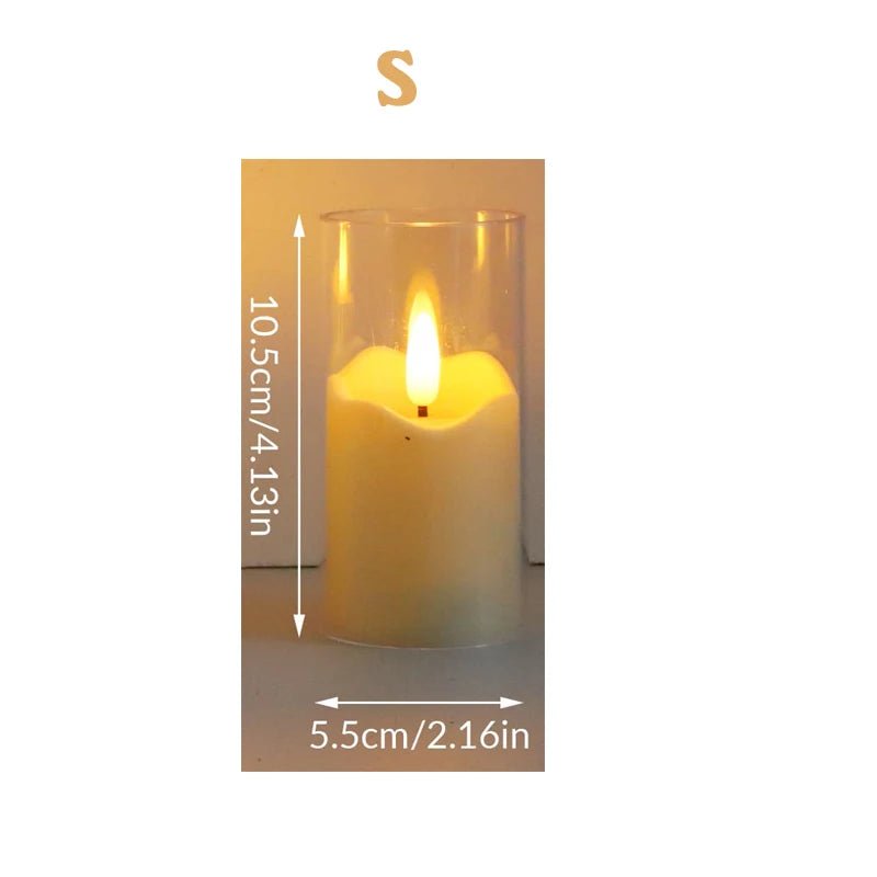 Led Flameless Electric Candle - HazMarket