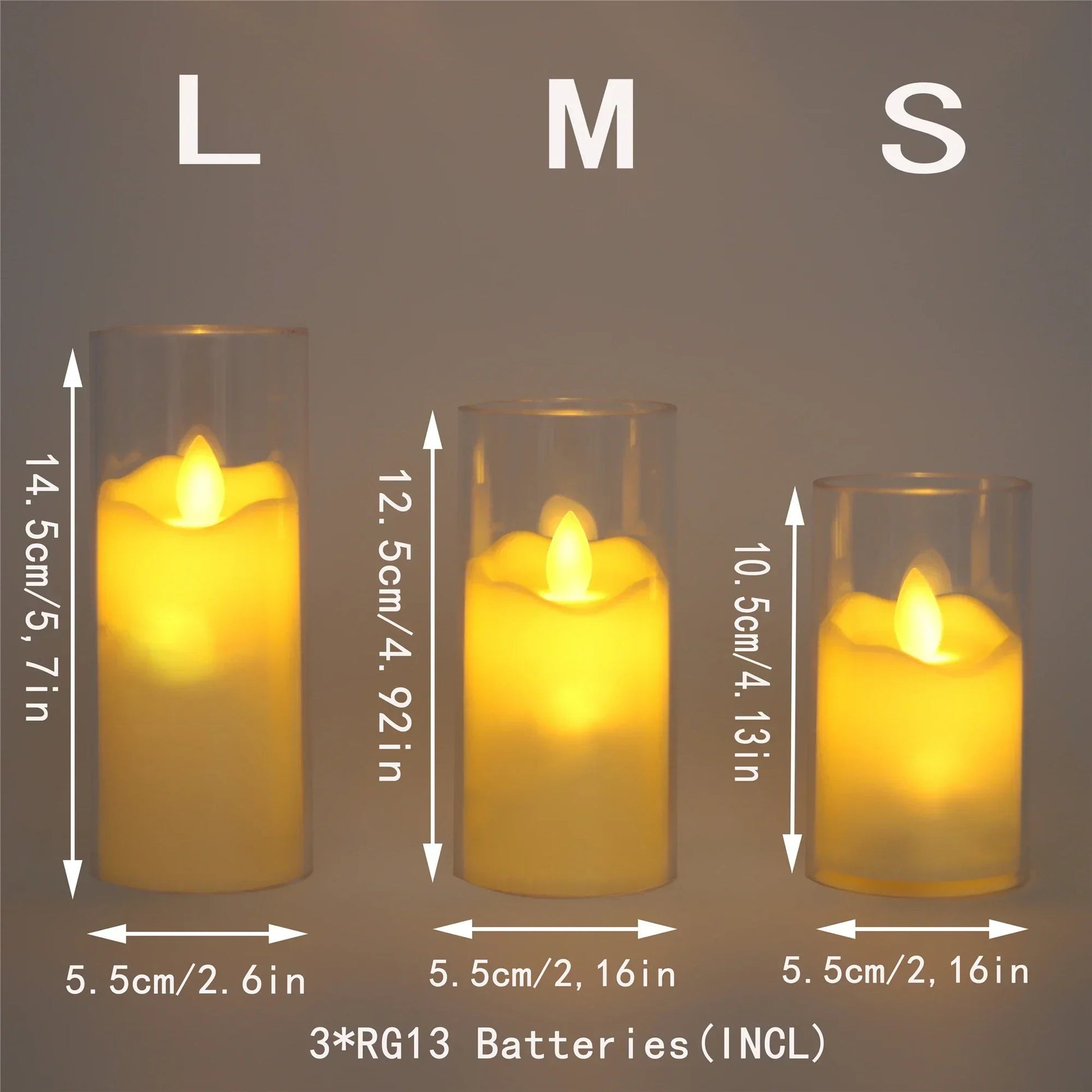 Led Flameless Electric Candle - HazMarket