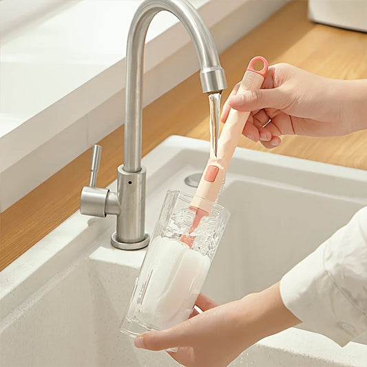 Long Handle Sponge Cleaning Brush