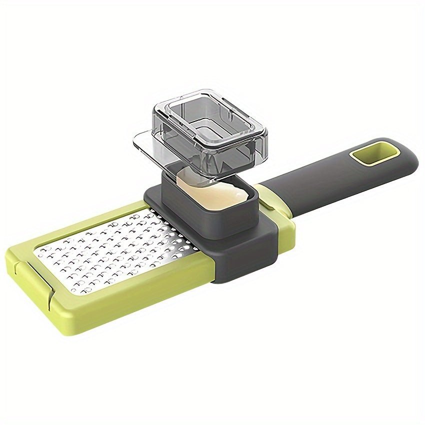Multi - Function Garlic Press and Cheese Grater Set - HazMarket