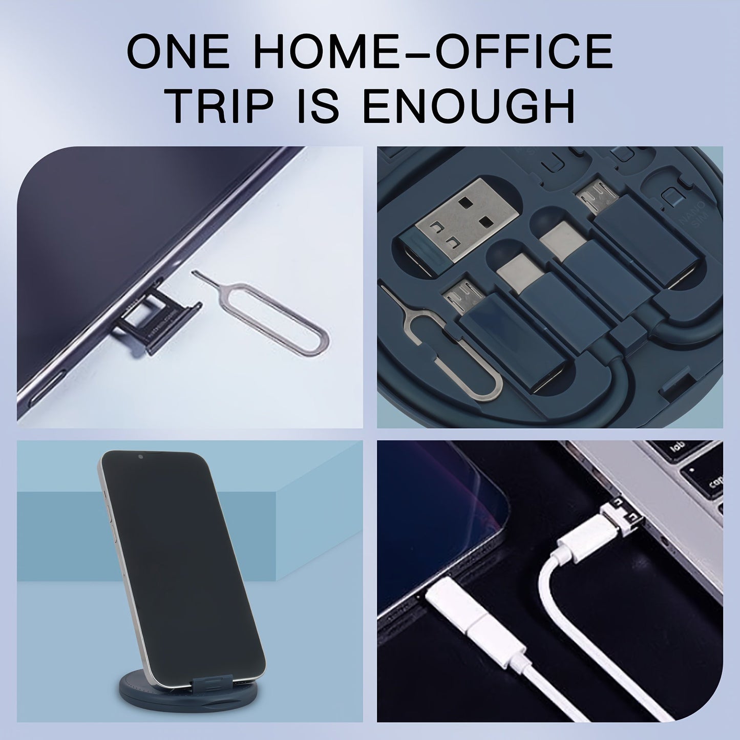 Multi USB Charging Adapter Cable Kit - HazMarket