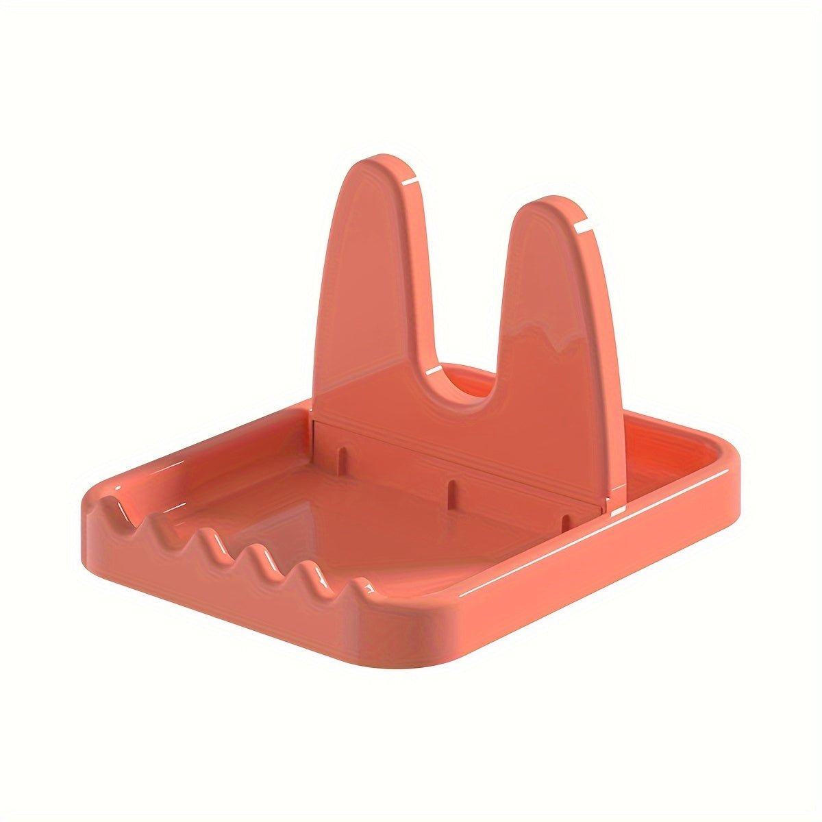 Multifunctional Foldable Plastic Kitchen Utensil Holder with Pot Lid Stand - HazMarket