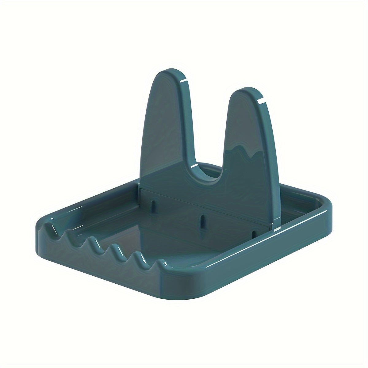 Multifunctional Foldable Plastic Kitchen Utensil Holder with Pot Lid Stand - HazMarket