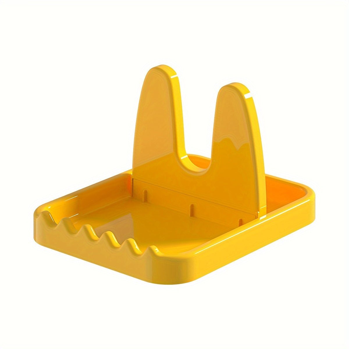 Multifunctional Foldable Plastic Kitchen Utensil Holder with Pot Lid Stand - HazMarket