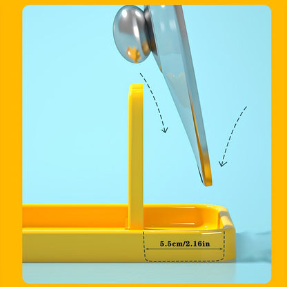 Multifunctional Foldable Plastic Kitchen Utensil Holder with Pot Lid Stand - HazMarket