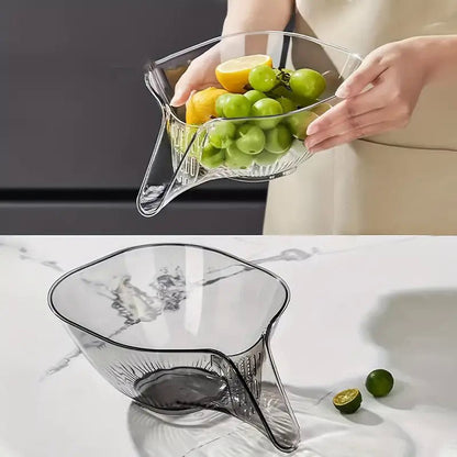 Multifunctional Plastic Strainer with Funnel - HazMarket
