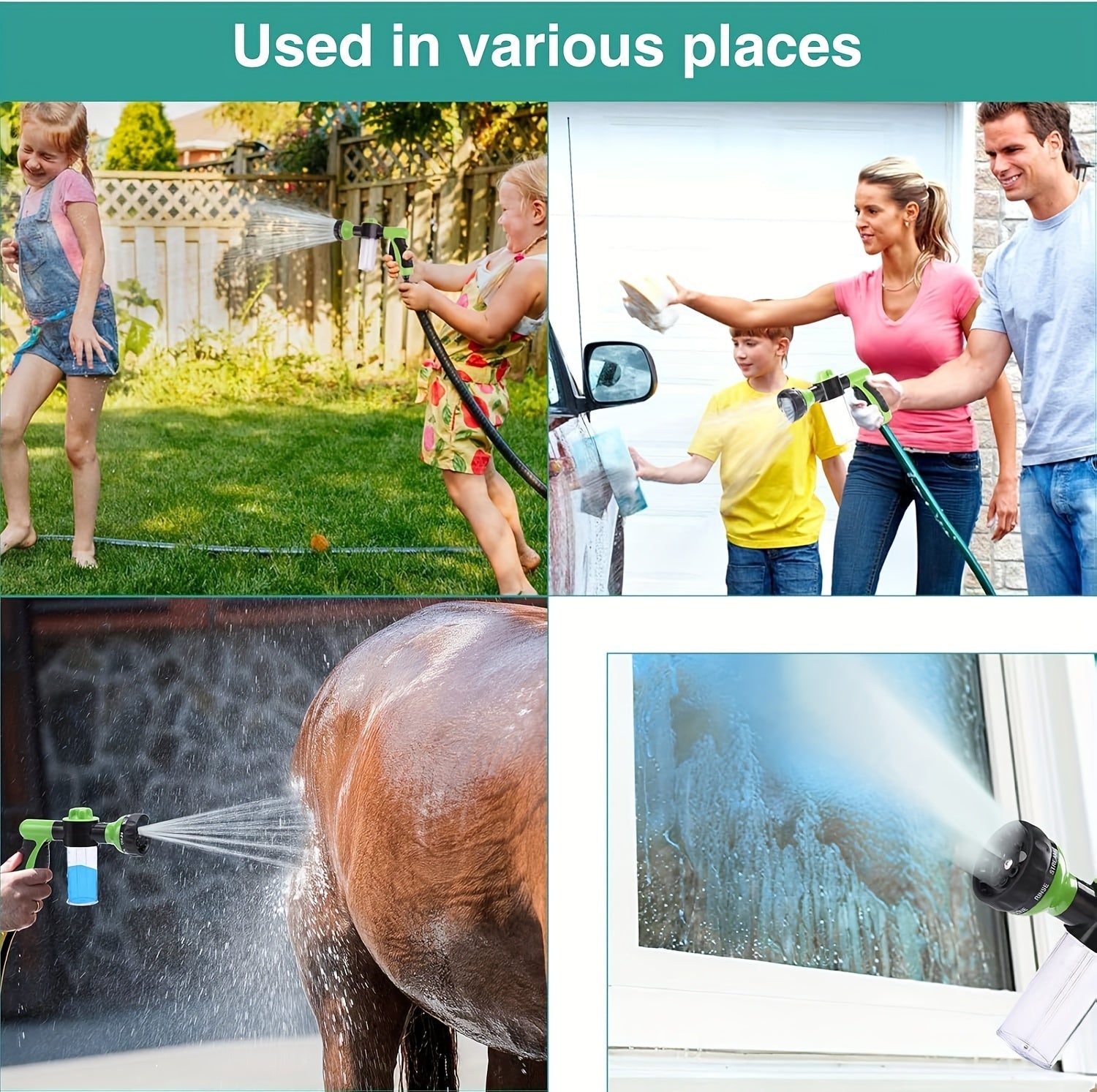 Multifunctional Shower Head and Spray Nozzle - HazMarket