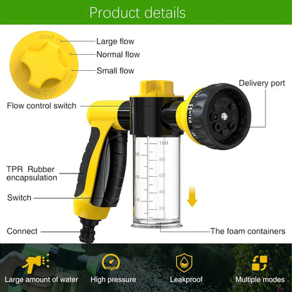 Multifunctional Shower Head and Spray Nozzle - HazMarket
