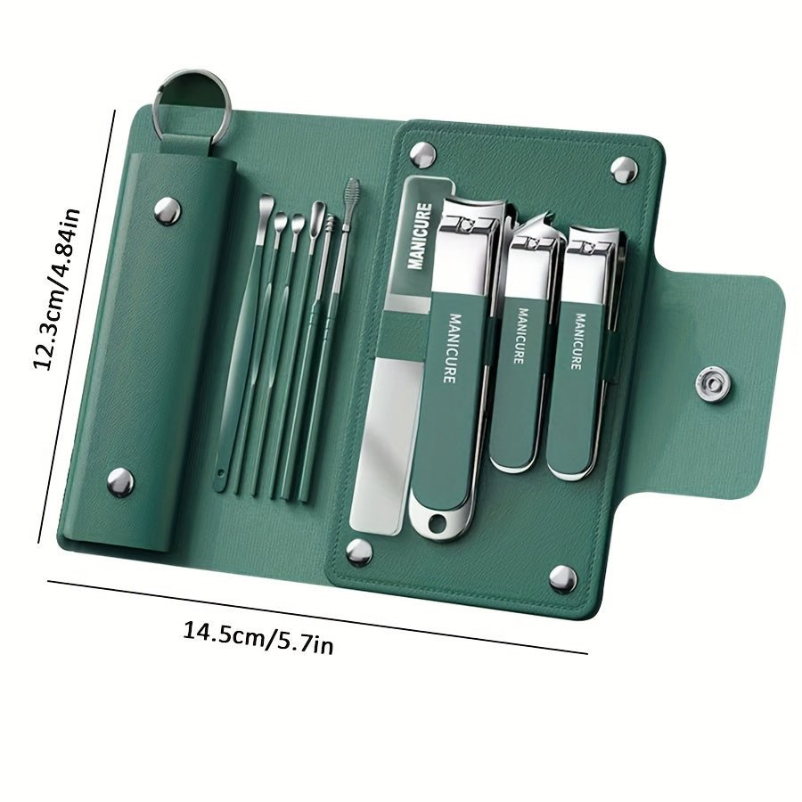 Nail Clippers Kit 10pcs Manicure Set for Travel - HazMarket
