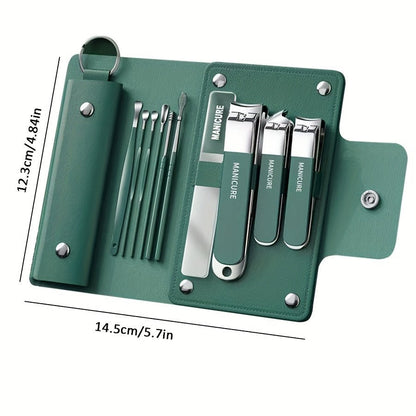Nail Clippers Kit 10pcs Manicure Set for Travel - HazMarket