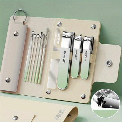 Nail Clippers Kit 10pcs Manicure Set for Travel - HazMarket
