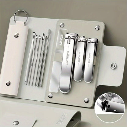 Nail Clippers Kit 10pcs Manicure Set for Travel - HazMarket