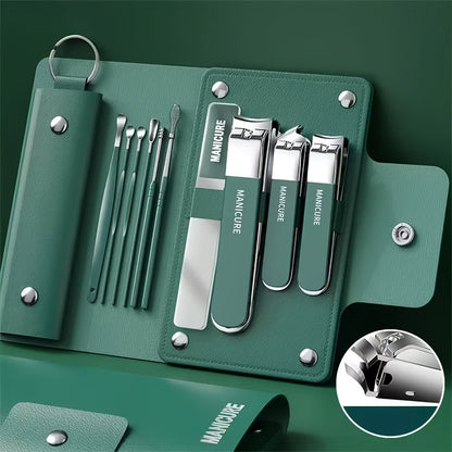 Nail Clippers Kit 10pcs Manicure Set for Travel - HazMarket
