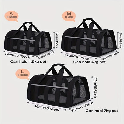 Pet Travel Carrier Bag For Cats or Dogs - HazMarket
