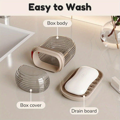 Portable Travel Soap Case and Toothbrush Holder Set - HazMarket