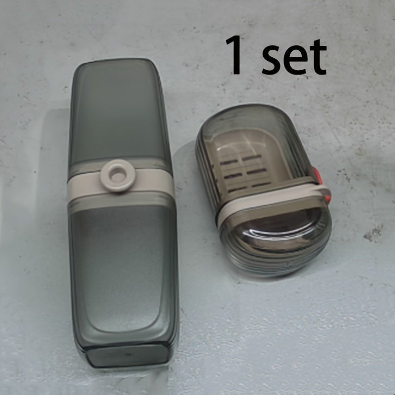 Portable Travel Soap Case and Toothbrush Holder Set - HazMarket