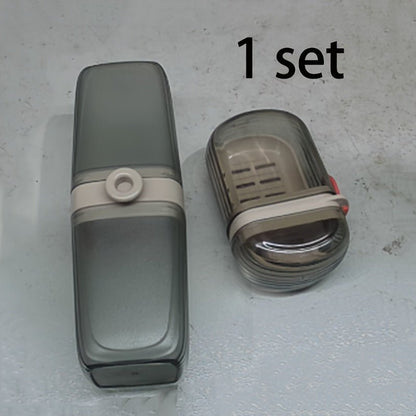 Portable Travel Soap Case and Toothbrush Holder Set - HazMarket