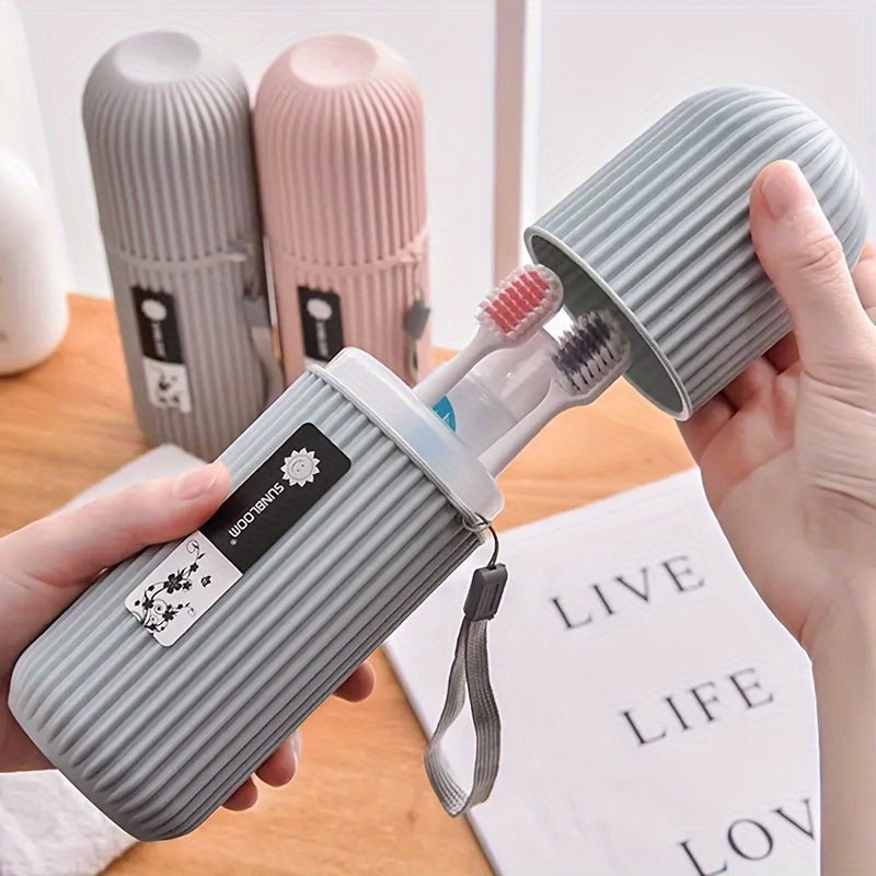 Portable Travel Toothbrush Storage Container - HazMarket