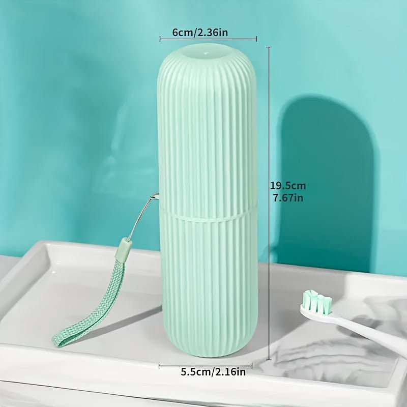 Portable Travel Toothbrush Storage Container - HazMarket