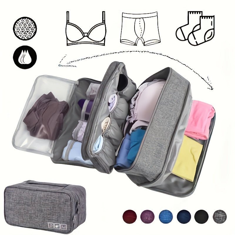 Portable Travel Underwear Organizer Bag - HazMarket