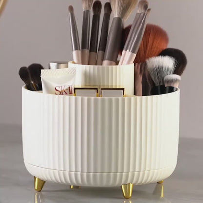 360-Degree Rotating Makeup Organizer