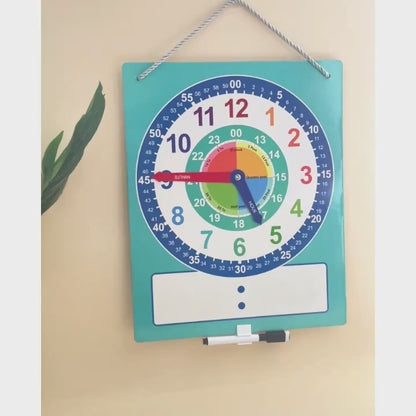 Writable Teaching Clock