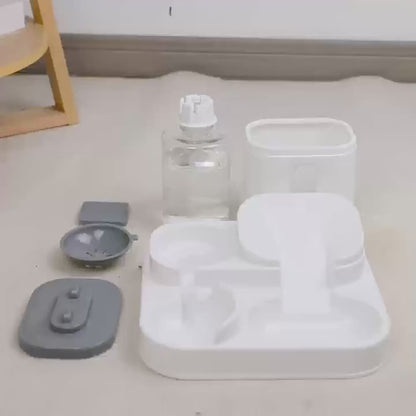 2 in 1 Food and Water Dispenser for Cats & Dogs