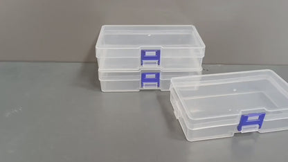 Transparent Plastic Storage Boxes