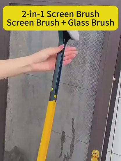 2-in-1 Glass & Window Screen Wiper