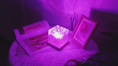 16 Color Ocean Wave RGB Aurora Light Cube with Remote Control