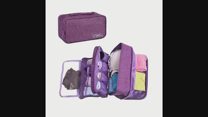 Portable Travel Underwear Organizer Bag