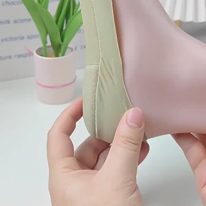 1pair 3D Arch Massage Comfortable And Breathable Invisible Socks