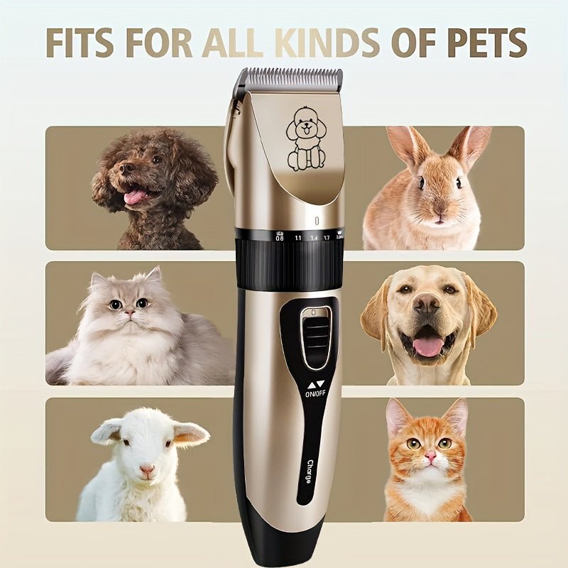 Professional Pet Electric Clipper Kit For Dogs and Cats - HazMarket