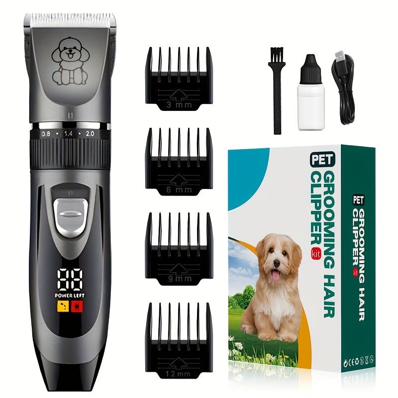 Professional Pet Electric Clipper Kit For Dogs and Cats - HazMarket
