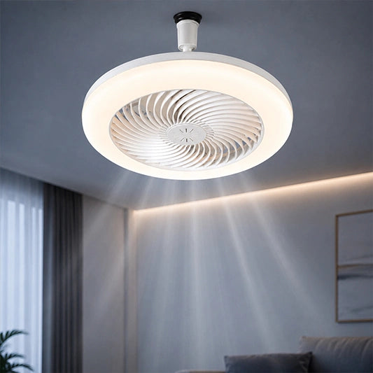 Quiet 50W LED Ceiling Fan Light with Remote Control
