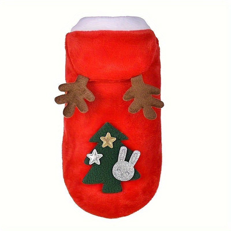 Reindeer Christmas Pet Costume for Small to Medium Dogs and Cats - HazMarket