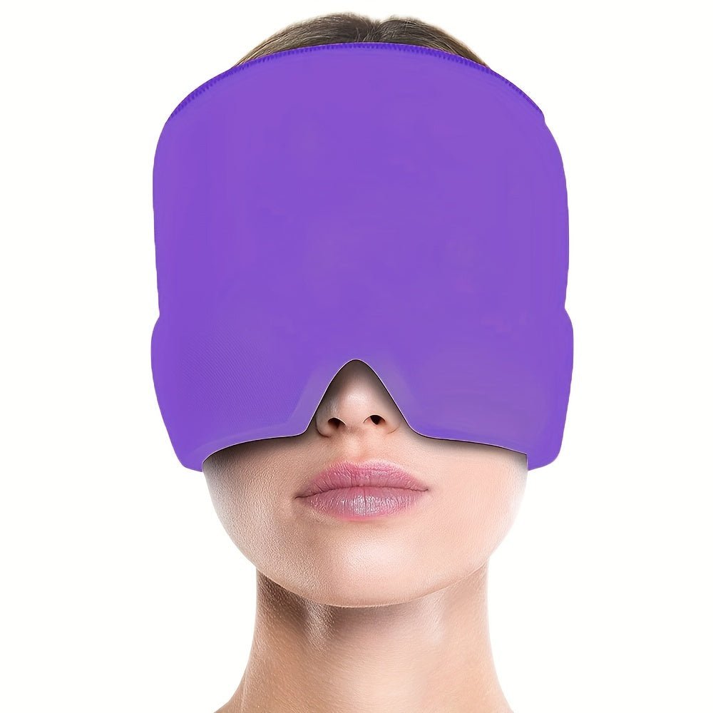 Relieve Headaches & Migraines Instantly With Hot/Cold Gel Therapy Cap - HazMarket