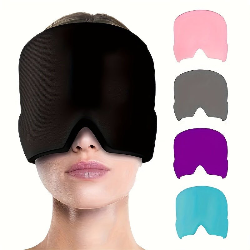 Relieve Headaches & Migraines Instantly With Hot/Cold Gel Therapy Cap - HazMarket