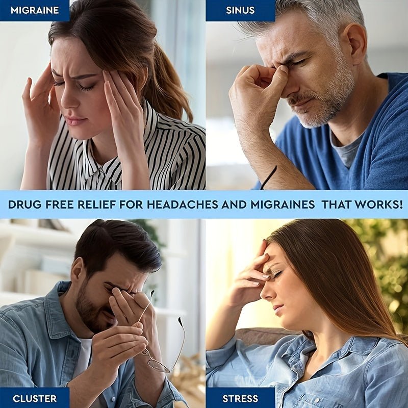 Relieve Headaches & Migraines Instantly With Hot/Cold Gel Therapy Cap - HazMarket