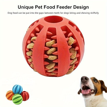 Rubber Food Ball Toy for Dogs - HazMarket